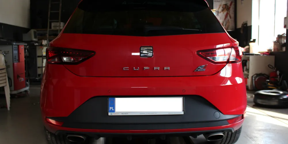 Sprawdzenie stanu technicznego auta przed zakupem: Seat Leon Cupra w warsztacie AS Flex - Auto Serwis Flex